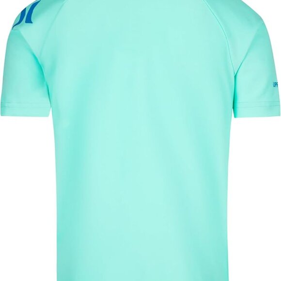 Hurley, NWT, 3T, Rash Guard Swim Shirt UPF 50+ Aurora Green - Picture 2 of 5